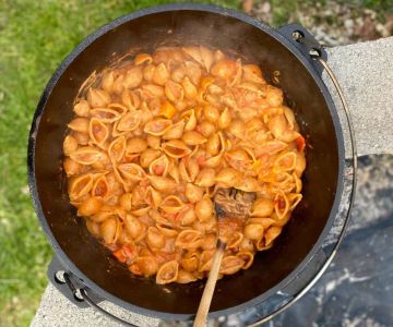 How to Cook Pasta Over a Campfire the Right Way