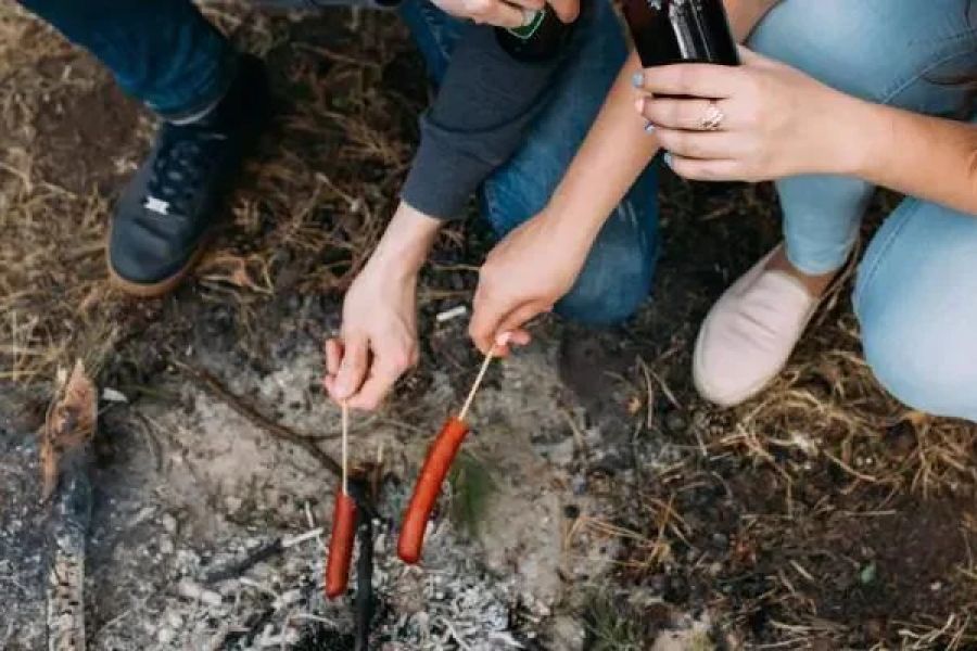 How to Cook Hot Dogs Over a Campfire the Right Way