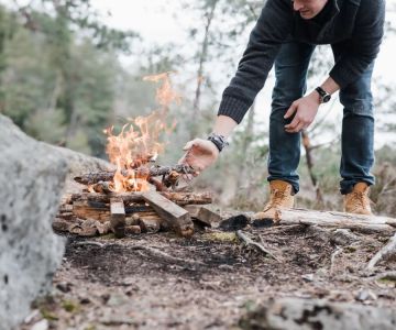 How to Build a Campfire When Camping in the Snow: Cold Weather Guide