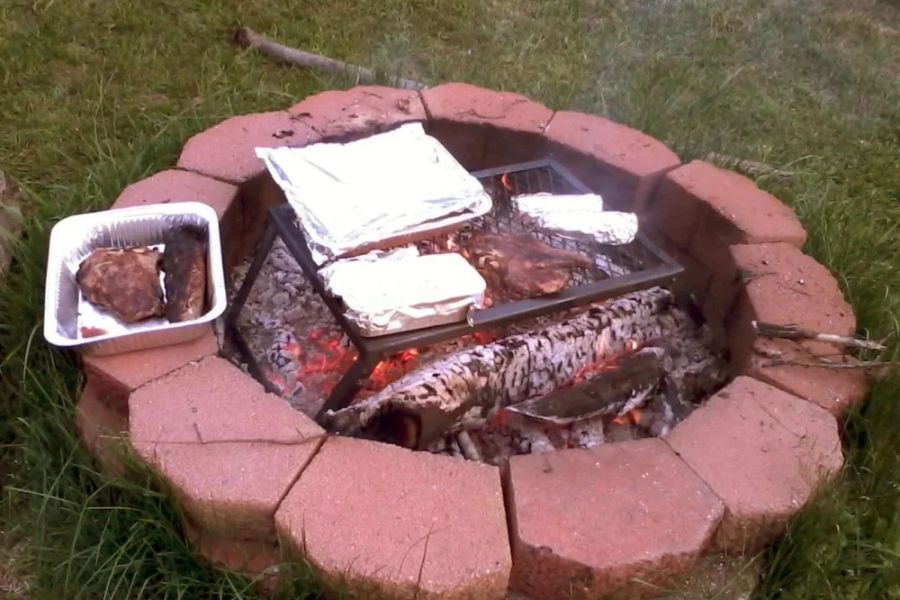 How to Make a DIY Campfire Grill for Outdoor Cooking