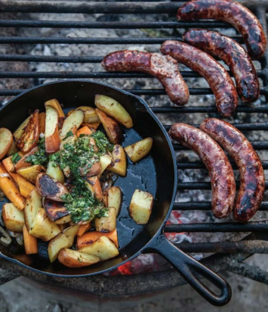 How to Cook Sausage and Peppers Over a Campfire Like a Pro