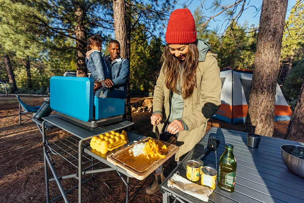 How to Build a Simple Outdoor Kitchen at Your Campsite