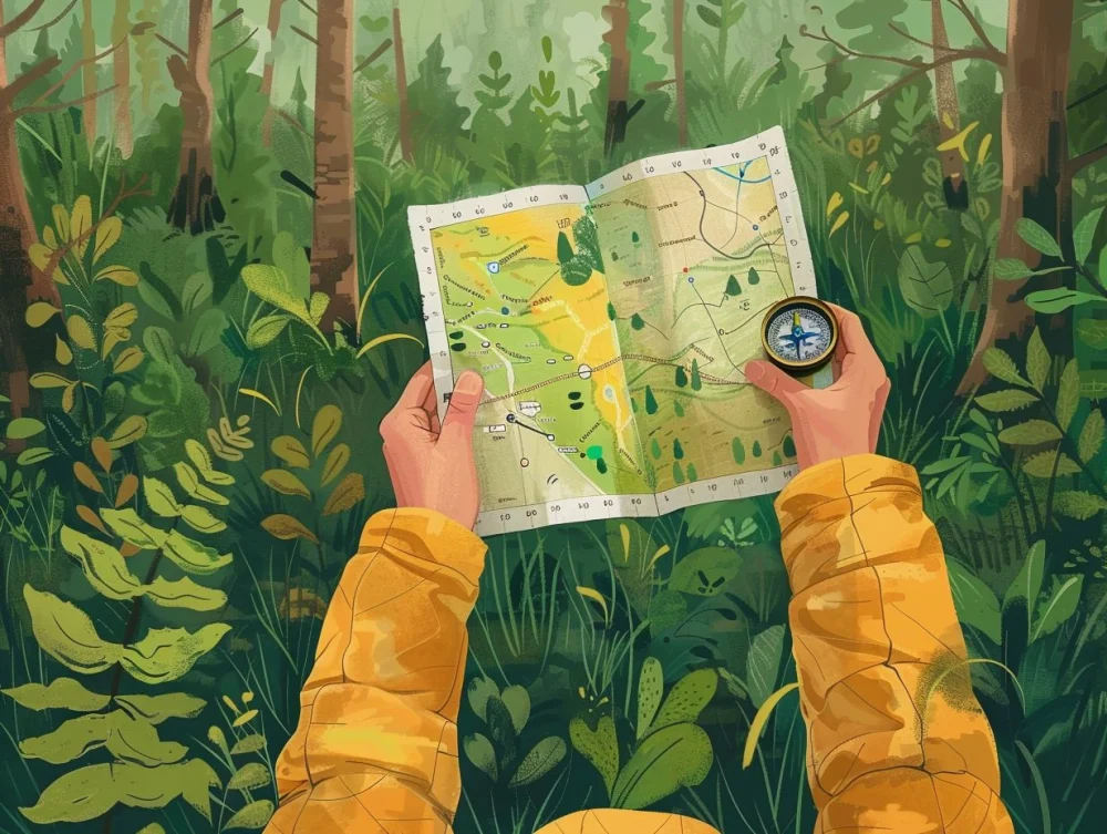 How to Use a Compass for Navigation While Camping