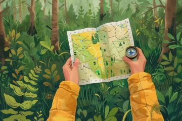 How to Use a Compass for Navigation While Camping