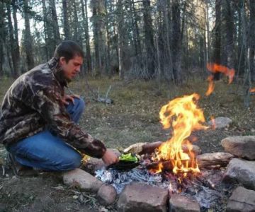 How to Build a Campfire That Leaves No Trace