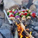 How to Cook Kebabs on a Campfire Grill the Right Way