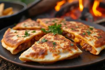 How to Make Campfire Quesadillas