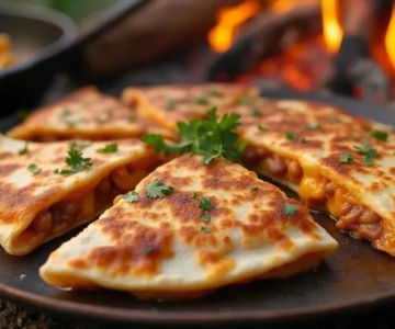 How to Make Campfire Quesadillas