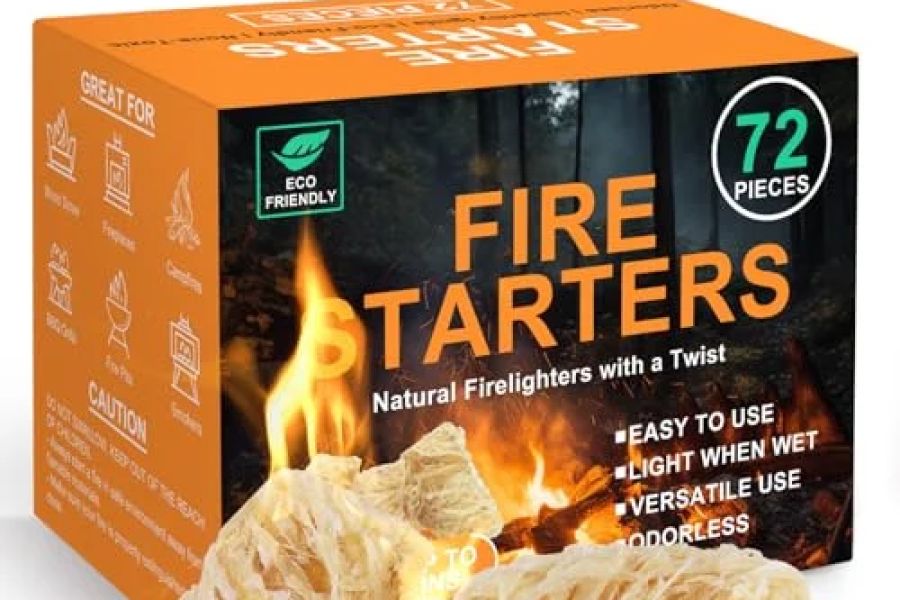 The Best Fire Starters Made from Natural Materials for Clean Campfires