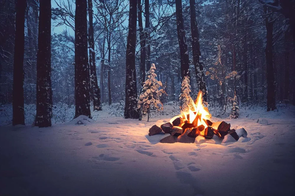 How to Make a Campfire Under Snowy Conditions: Cold Weather Tips