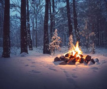 How to Make a Campfire Under Snowy Conditions: Cold Weather Tips
