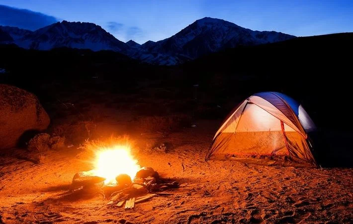 How to Use Campfire Heat to Warm Up a Tent in Rocky Terrain