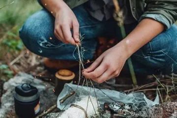 How to Make Your Own Camping Fire Starters