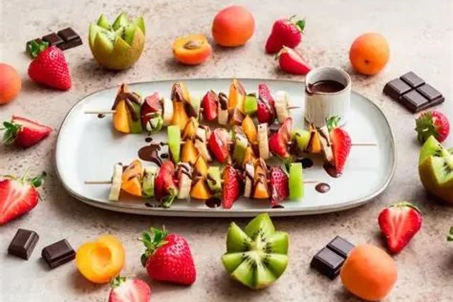 How to Make Campfire Fruit Skewers with Seasonal Fruits