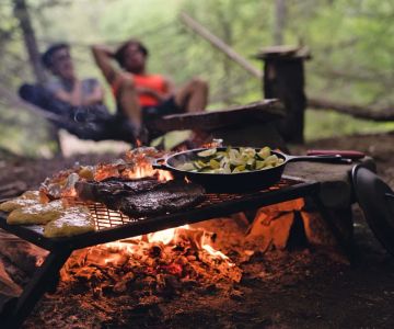 How to Cook Breakfast, Lunch, and Dinner Over a Campfire