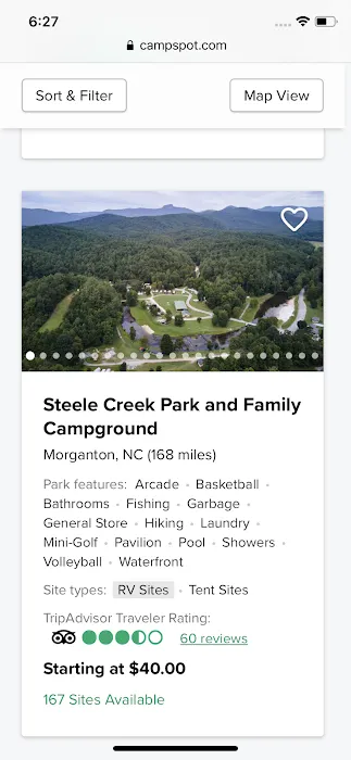 Steel Creek Park & Family Campground Picture 10