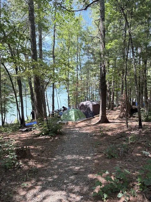 Lake James boat in campground Picture 8