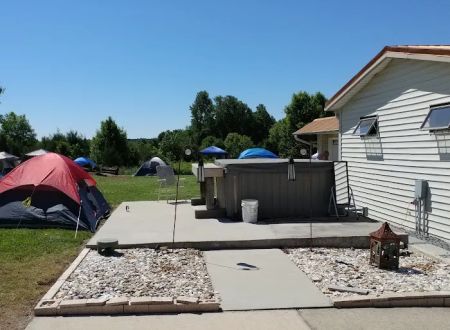 Yates family camping