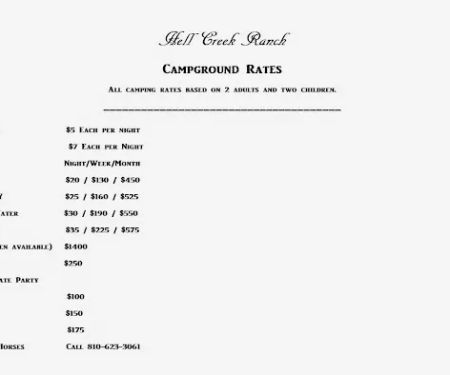 Hell Creek Ranch Campground