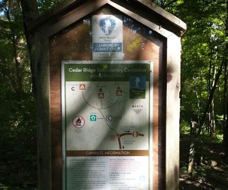 Cedar Ridge Backcountry Campsite