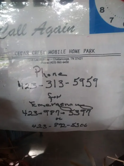 Cedar Creek Mobile Home Park Picture 1