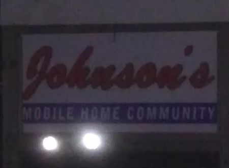 Johnson's mobile home community