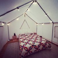 The campsite at Hunkerdown Hollow ico