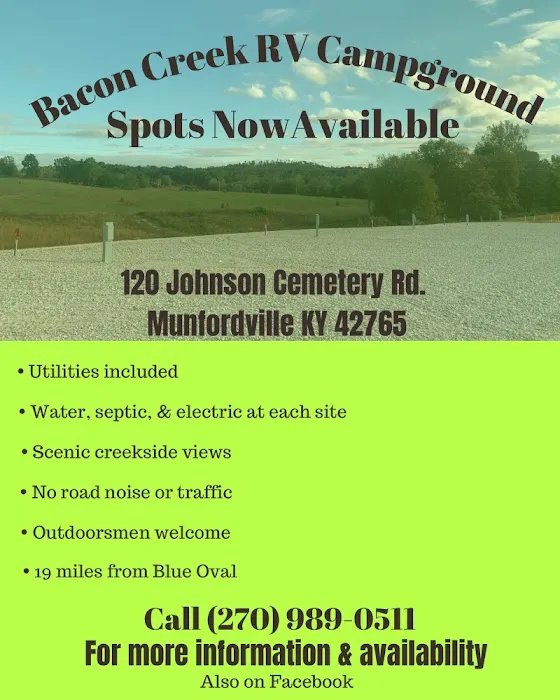 Bacon Creek RV Campground Picture 1