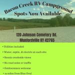 Bacon Creek RV Campground