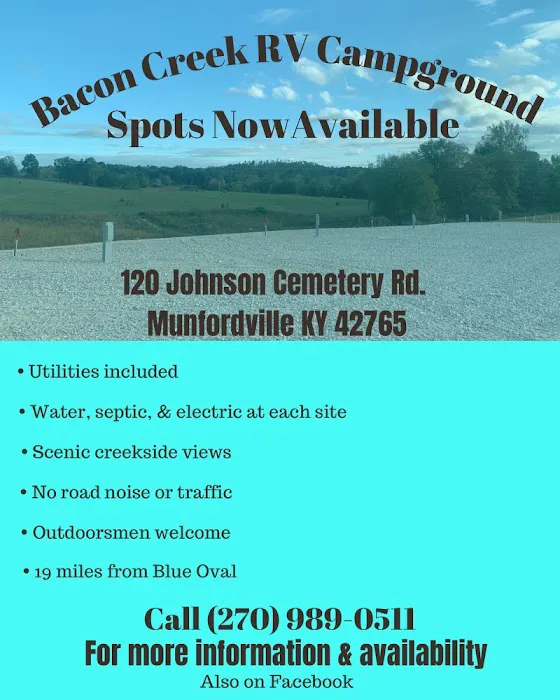 Bacon Creek RV Campground Picture 2