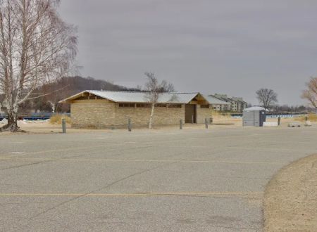 Grand Haven State Park Campground Parking Lot