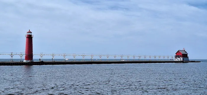 Grand Haven State Park Campground Parking Lot Picture 9