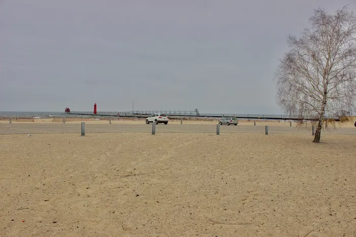 Grand Haven State Park Campground Parking Lot Picture 10