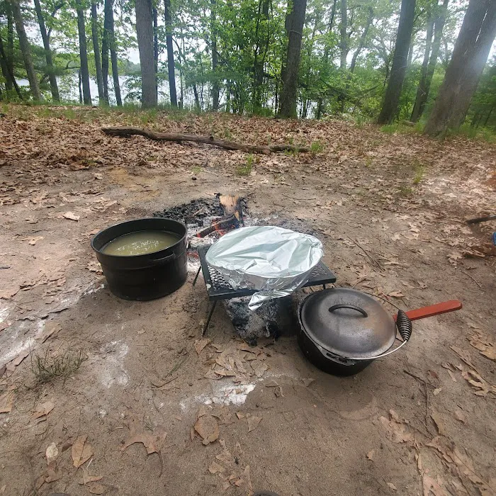 Hiawatha Beach Campsite, Owasippe Scout Reservation Picture 9