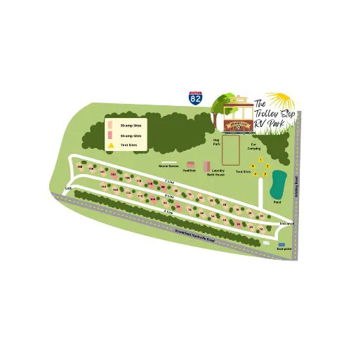 The Trolley Stop RV Park Picture 4