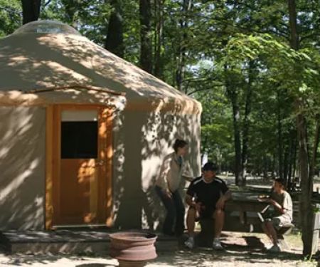 The Higgins Lake Campground