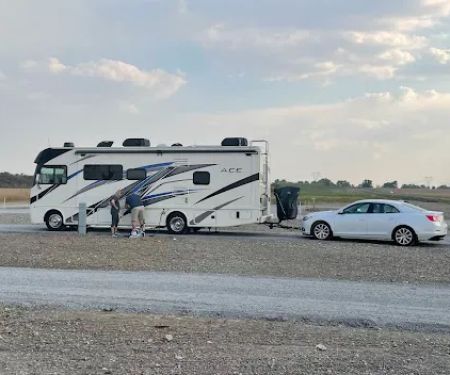 Corner Storage & RV Hook-Ups, 2 RV Locations