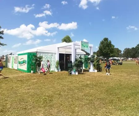 Bonnaroo group campsite
