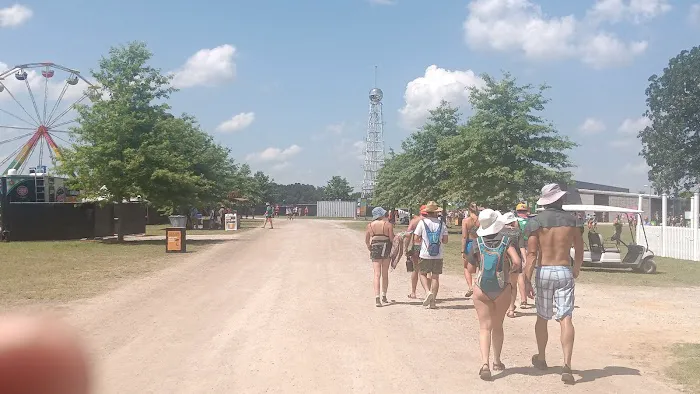 Bonnaroo group campsite Picture 8