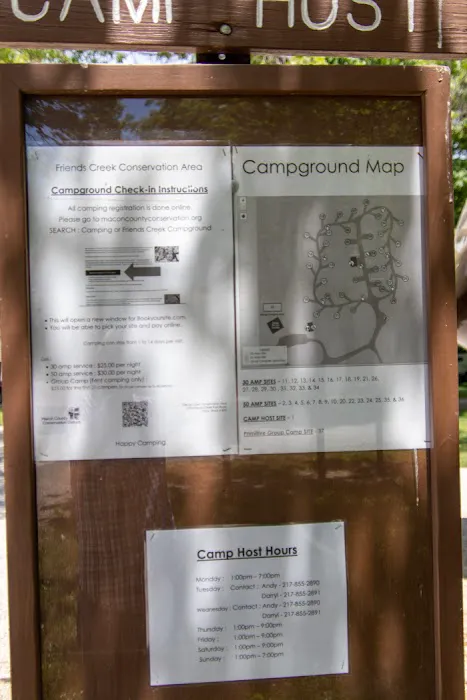 Friends Creek Conservation Area - Group Camping Entrance Picture 2