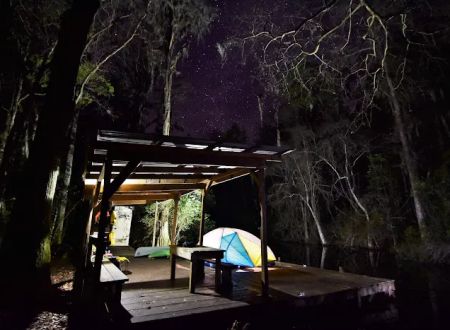Canal run campsite