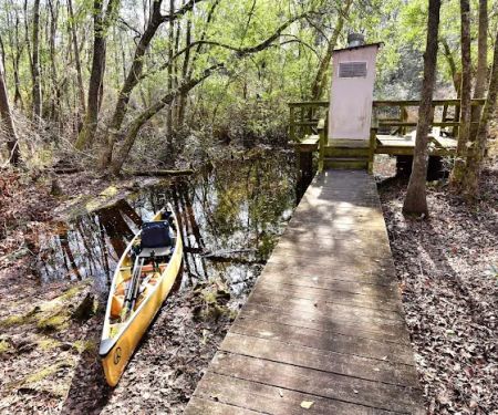 Mixon's Hammock Canoe Shelter
