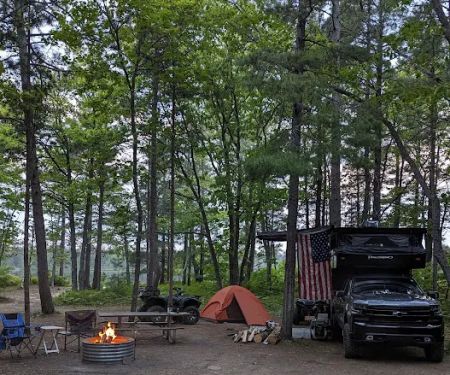 Andrus Lake State Forest Campground
