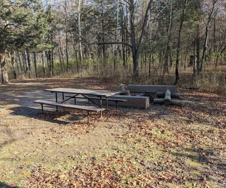 Lapham Peak Backpacking Campsite