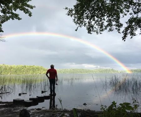 Bass Lake dispersed campsite