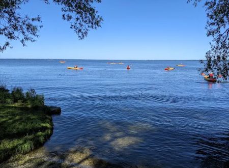 Beach at High Cliff State Park