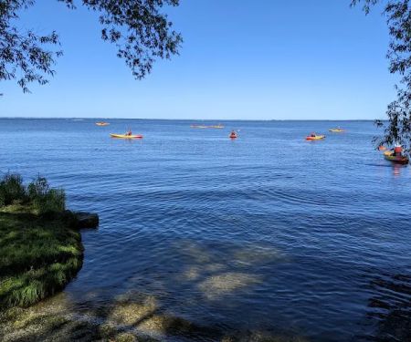 Beach at High Cliff State Park