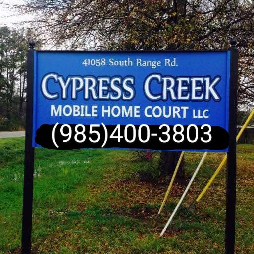 Cypress Creek Mobile Home Court Picture 3