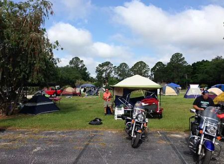 Bikers Sleep For Cheap