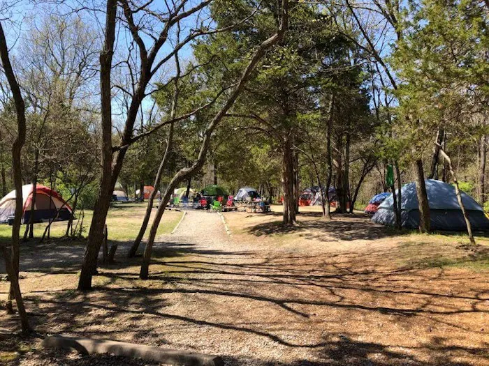 Group Camping Area, Edmund A. Babler Memorial State Park Picture 1